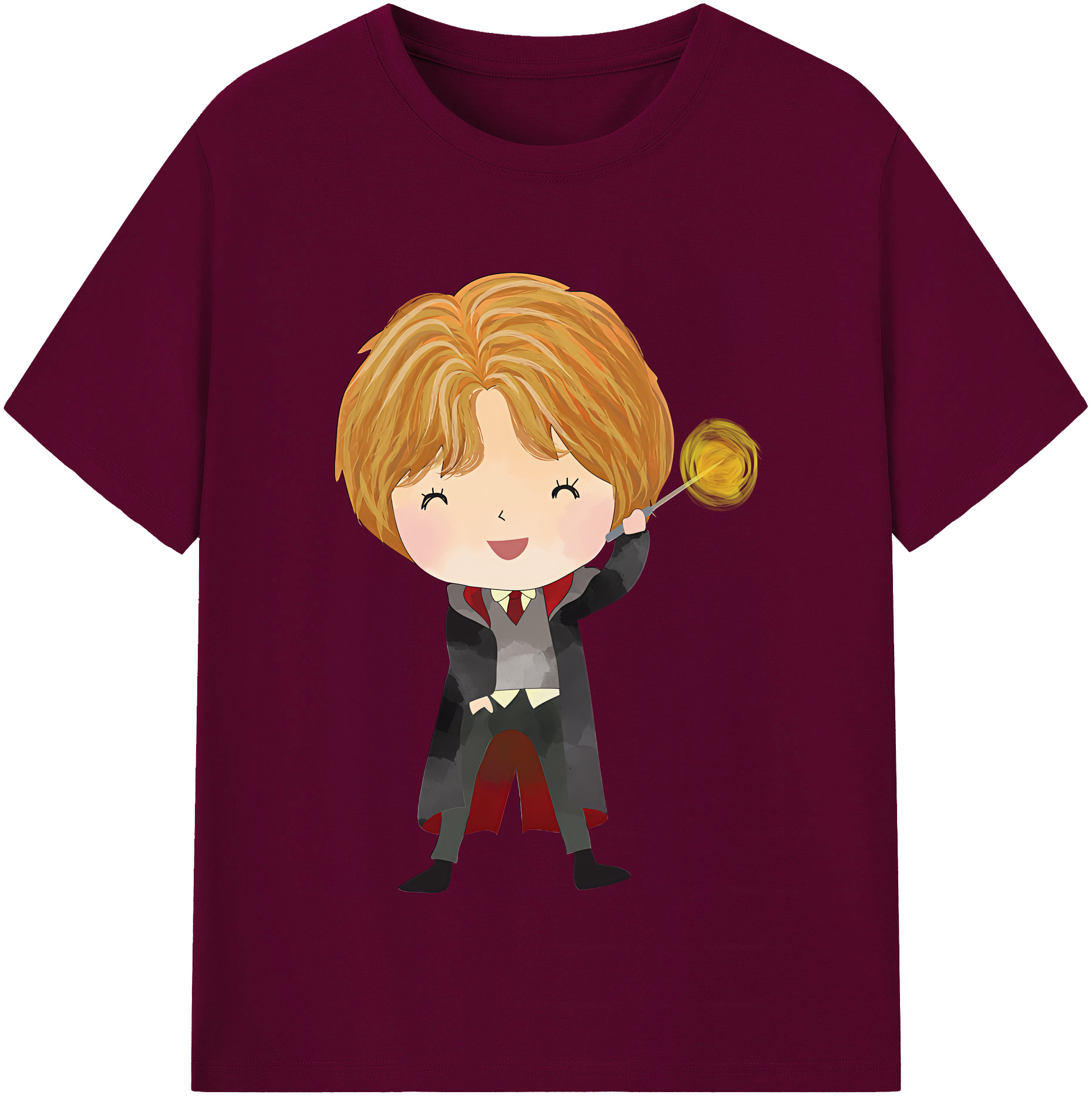 （画像用） Harry Potter ハリー・ポッターシリーズ レディースカジュアルプリントTシャツ（綿100％）